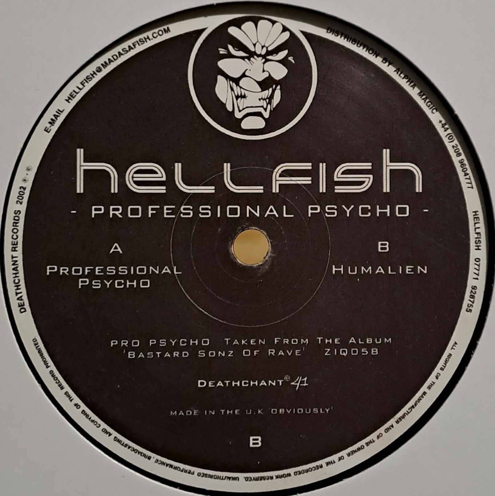 Deathchant 41 - vinyle hardcore